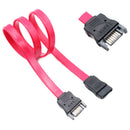 1m High Speed SATA 7pin Male to Female Extension HDD Connector Sync Data Cabl JR