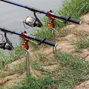 Aluminium Alloy Fishing Rod Bracket Adjustable Handle Fishing Holder Tackle
