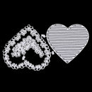Hollow out heart Metal cutting dies stencil scrapbooking embossing album diy 3C