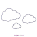 3 Clouds Metal Die Cuts Metal Cutting Dies Scrapbooking Embossing Folder