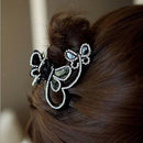 Women Large Crystal Salon Shower Makeup Hair Claw Clamps Clips Styling Tools