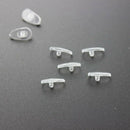 50pcs Sunglasses Accessories Tools Replacement Soft PVC Practical Clear Nose Pad