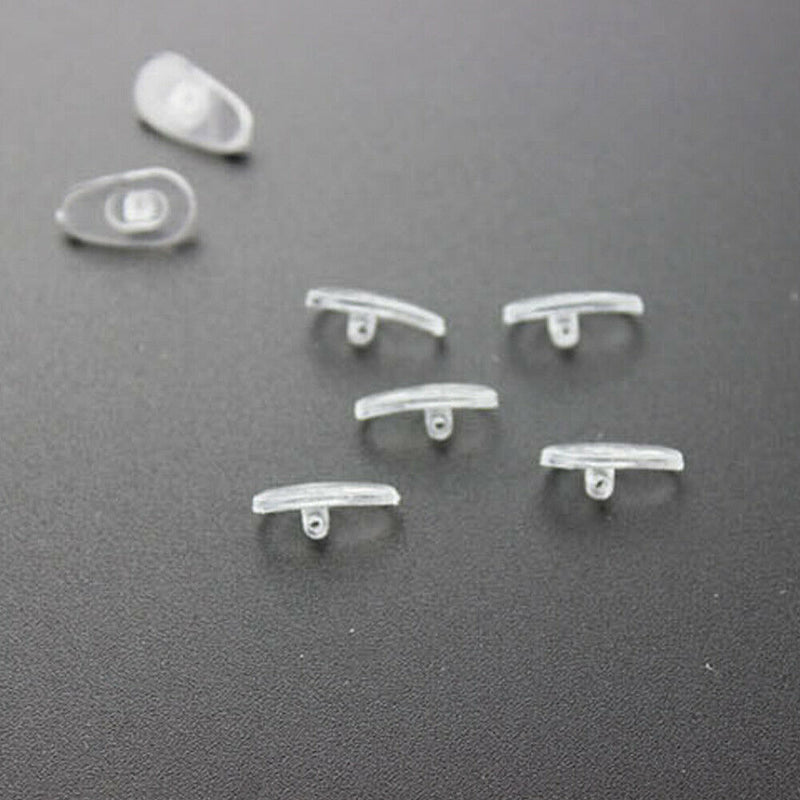50pcs Sunglasses Accessories Tools Replacement Soft PVC Practical Clear Nose Pad
