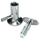 Sanitary Sample Valve 1.5 inch Tri Clamp Ferrule OD 50.5MM with Elliptic Ha