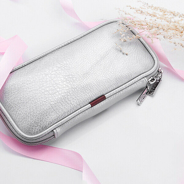 Msq 12Pcs Cosmetic Bags Pu Storage Bag Makeup Tool Set Brush Bag Fine And C Z9U6
