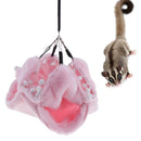Small Animals Cozy Hammock Winter Warm Nest For Hamster Birds Parrot Pink