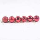 36pcs Christmas Decorative Balls Tree Pendant Festival Home Ornaments (A)