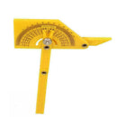 Goniometer Finder Miter Gauge Arm Measure Ruler Plastic ABS Protractor Plas W9L3
