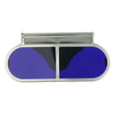 Steelmaking Protection Glasses, Can be fixed helmet,Blue