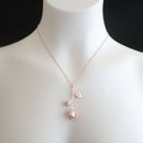 Jewelry women Necklace New Rose Flower Statement Necklace Women Charm Maxi