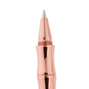 High Quality Brass 0.5mm Chrome Trim Gel Pen Writing Instrument Rose Red