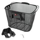 For Mountain Bikes Front Folding Baskets Bicycle Metal Baskets Cycling Back