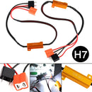 2Pcs H7 50W 6Î© FRD decoder car load resistor warning canceller decoder light`OZ