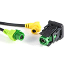 USB AUX Switch Cable Harness RCD510 RNS315 For For Golf MK6 For Jetta MK5 F O3P9