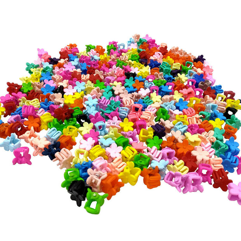 100pcs Children Kids Girl Hair Clips Women Korean Mini Hairpins Hair Pins A