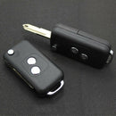 2 Buttons Remote Car Key Shell Modified Flip Folding for PEUGEOT 206 for Ci