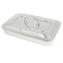 Stainless Instruments Sterilization Box Easy Disinfection & Cleaning 11.5''