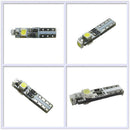 10 x 6500K 58 70 73 74 T5 Dashboard Gauge 3 3528 SMD LED Wedge Bulb Light White/