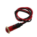 Red 12V Car Truck Lorry RV Instrument Panel Light Bulb Plastic