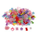 3-5mm Plastic Beads Assorted Colour Children Kids DIY Craft Supplies Lot
