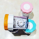 4 PCS Annual Contact Lens Cleaner Washer Cleaning Lenses Case W1K7
