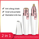 2 in1 Facial Face Eyebrow Trimmer Hair Removal Shaver Electric Epilator Beau Hn