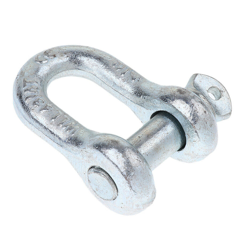 Alloy Steel Screw Pin D Shackle Marine Boat Shade Hardware Rigging 19mm
