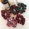 5 Pieces Christmas Scrunchies Elastic Bobbles Hair Bands Scrunchy Hair Ropes