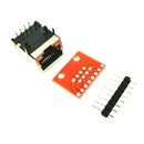 8Pcs PCB RJ45 8P8C Connector Breakout Board Accessories for Check Ethernet