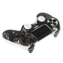 Gamepad Controller Silicone Cover Sleeve Guard Protective + 2 Grip Caps For PS4