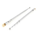 2Pcs Multi Purpose TV Cable FM AM Radio Telescopic Antenna Aerial 32cm Z1F3