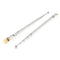 2Pcs Multi Purpose TV Cable FM AM Radio Telescopic Antenna Aerial 32cm Z1F3