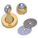 Bathroom free punching door suction floor stainless steel strong magnetic w