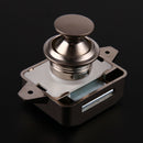 Push Button Drawer Cupboard Door Catch Lock Caravan Motorhome Cabinet Latch Knob