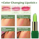 Women Aloe Vera Lip Color Mood Changing Lipstick Long Lasting Moisturizing