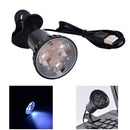 Flexible Super Bright 3 LED Clip On Spot USB Light Lamp For Laptop PC Noteboo~OA