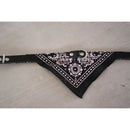 Bandana Dog Collar, Scarf, Medium (Neck Width: 12"-13.8"), For Cocker, Beag