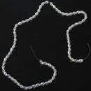 Fashion 72pcs Faceted Glass Crystal Charm Teardrop Style Spacer Beads 8x6mm C1P2