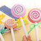 Cute Lollipop Foot Clean Scrubber Hard Skin Callus Remover Scrub Pumice Gri A4K5