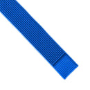 Heavy Duty Rubber Bar Mats Blue, 24 x 3 inch, Heat Resistant