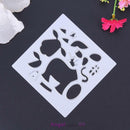 Dairy Cattle Cow Craft Puzzle Die Cutting Stencil Scrapbooking DIY Decor