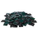 100x cable tie adhesive Socket Binder adhesive Suitable for New 21X21mm Bla