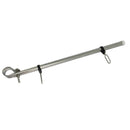 Marine Grade Removable 14" Flag Pole Staff For 7/8" - 1" Rail Tube Boat RV
