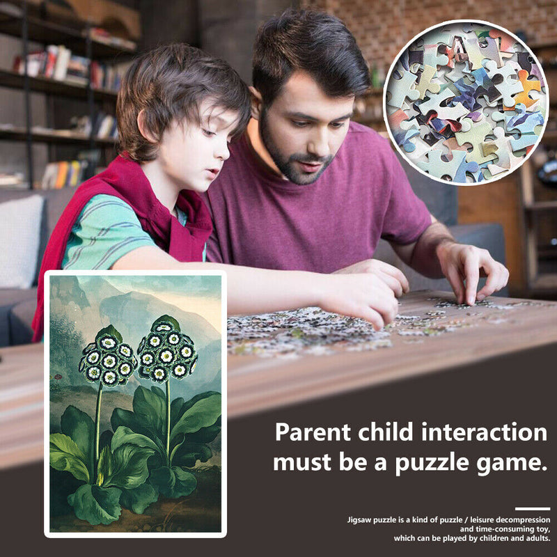 1000pcs Fresh Plant Jigsaw Kids DIY Picture Puzzle for Adults Children Toys