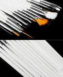 Nail Art UV Gel Design Brush Set Painting Pen Manicure Tips Tools Tackle Se X8Q6