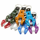 Tiger Hook Lock Carabiner Clip Hiking Climbing Tool Keychain R2S9 Ring M8S0 Y4C3