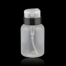 Nail Art Polish Remover Cleanser Dispenser Empty Container Aceton Pump Bott D2I7