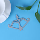 Bow Arrow DIY Metal Cutting Dies Stencil Scrapbooking Decorative Craft
