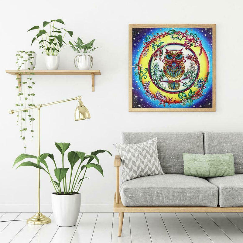 5D DIY Special Shaped Diamond Painting Bird Cross Stitch Mosaic Craft Kits