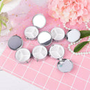 1Pc tower metal pill case medicine organizer pill box makeup storage containerJR